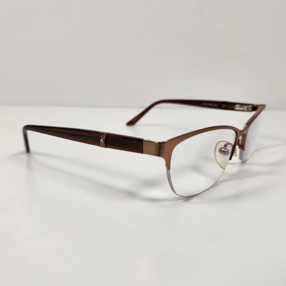 Linda Evans‎ Sans Pareil 362 Sand 135 53 16 Eyeglass Frames Fashion- NO CASE